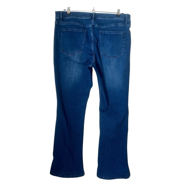 J Jill Authentic Fit Bootcut Denim Jeans Size 12 - Picture 2 of 4